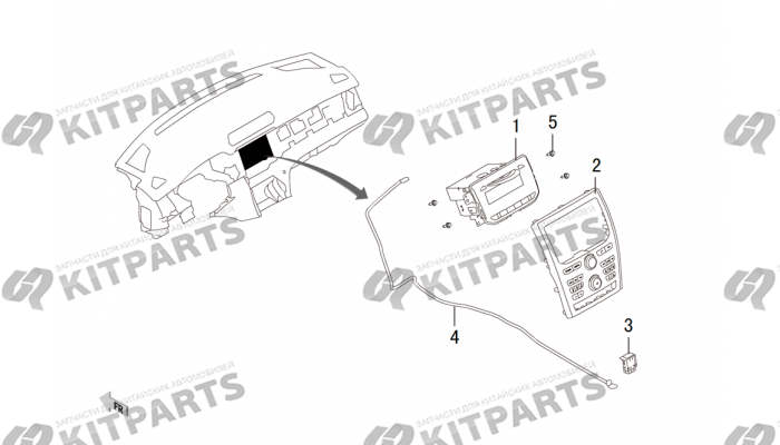 CD плеер Haval H2