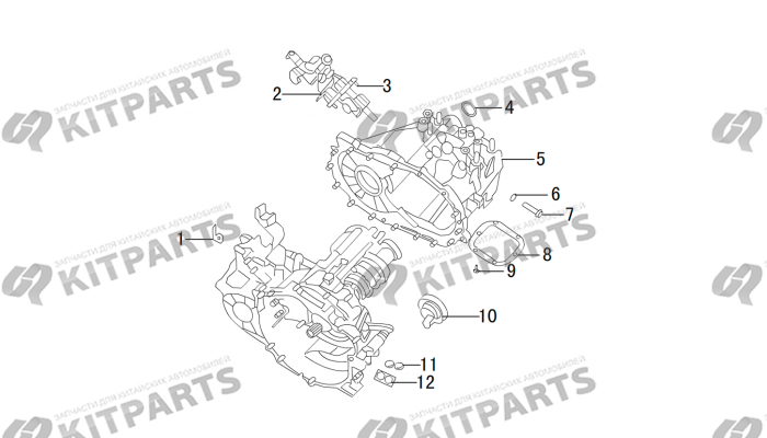 Корпус кпп Haval H6