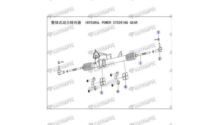 Рулевая рейка Great Wall