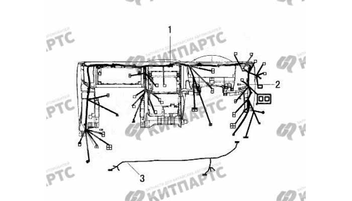 Жгут проводов панели приборов Great Wall